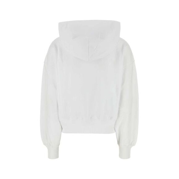 Gucci Women White Cotton Sweatshirt